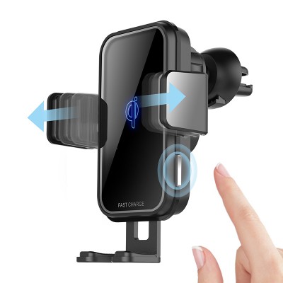 2019 Trending  Newest Design Auto- Clamping Car Wireless Charger 10W