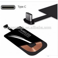 USB Type C Wireless Receiver Qi Wireless Charger Charging Receiver for Huawei P9 P9 Plus LG G5 for Xiaomi 4C 4S 5